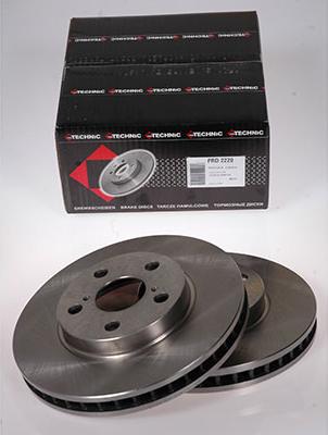 Protechnic PRD2220 - Brake Disc autospares.lv