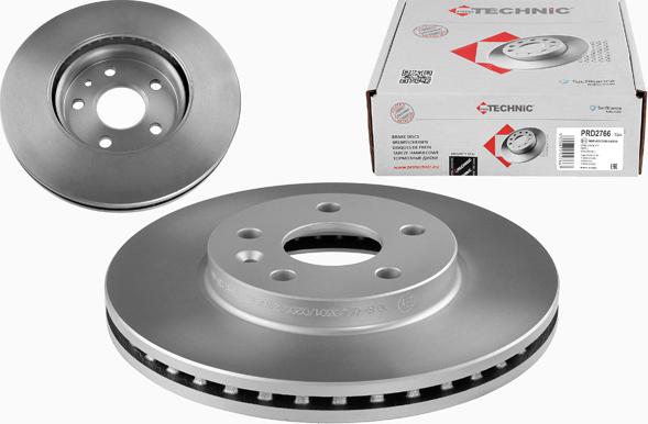 Protechnic PRD2766 - Brake Disc autospares.lv