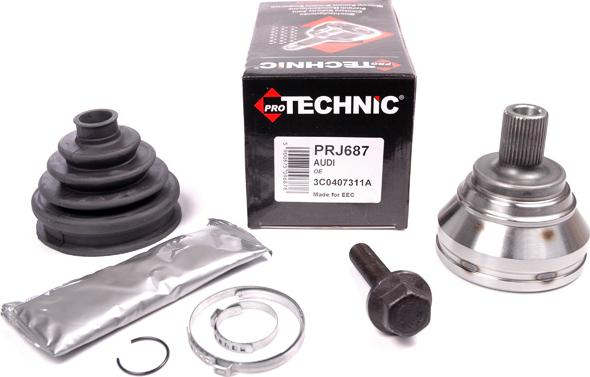 Protechnic PRJ687 - Joint Kit, drive shaft autospares.lv