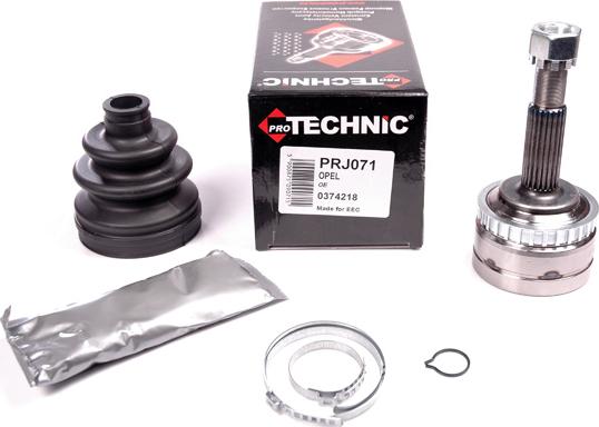 Protechnic PRJ071 - Joint Kit, drive shaft autospares.lv