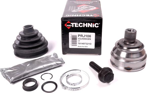 Protechnic PRJ106 - Joint Kit, drive shaft autospares.lv