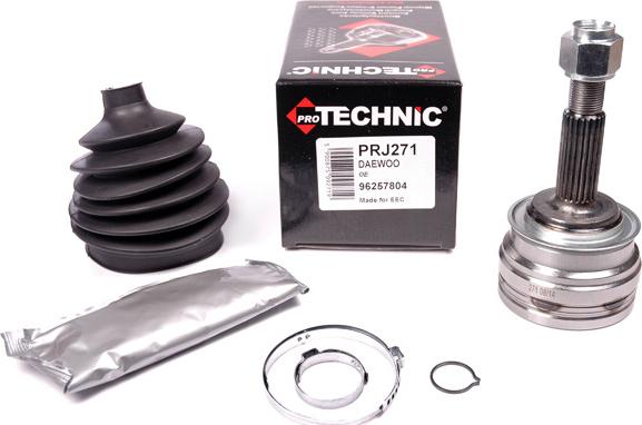 Protechnic PRJ271 - Joint Kit, drive shaft autospares.lv