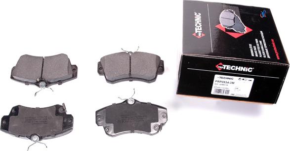 Protechnic PRP0934-3M - Brake Pad Set, disc brake autospares.lv