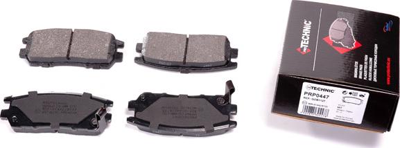 Protechnic PRP0447 - Brake Pad Set, disc brake autospares.lv