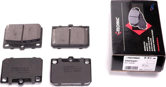 Protechnic PRP0451 - Brake Pad Set, disc brake autospares.lv