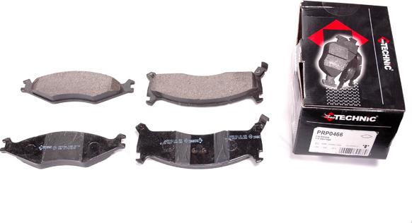 Protechnic PRP0466 - Brake Pad Set, disc brake autospares.lv