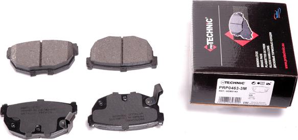 Protechnic PRP0463-3M - Brake Pad Set, disc brake autospares.lv