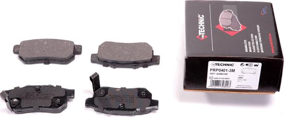 Protechnic PRP0401-3M - Brake Pad Set, disc brake autospares.lv