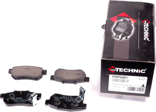 Protechnic PRP0401 - Brake Pad Set, disc brake autospares.lv