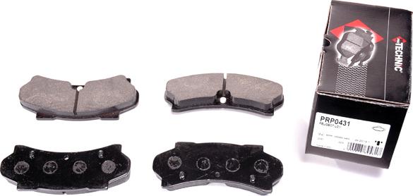 Protechnic PRP0431 - Brake Pad Set, disc brake autospares.lv