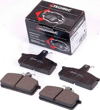 Protechnic PRP0433 - Brake Pad Set, disc brake autospares.lv