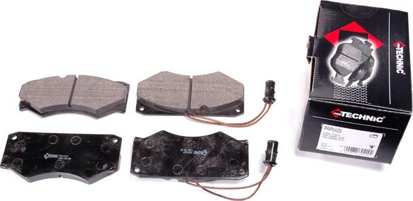Protechnic PRP0429 - Brake Pad Set, disc brake autospares.lv