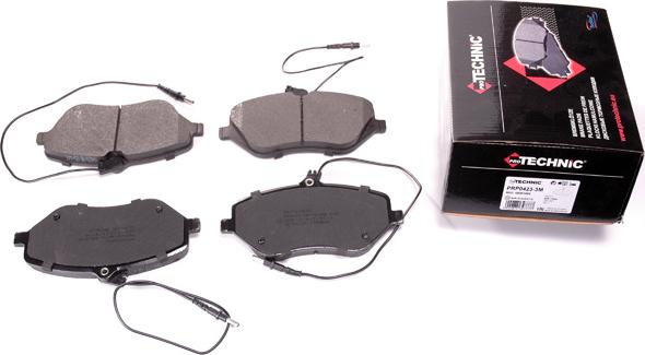 Protechnic PRP0423-3M - Brake Pad Set, disc brake autospares.lv