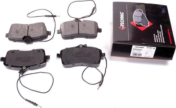 Protechnic PRP0422 - Brake Pad Set, disc brake autospares.lv