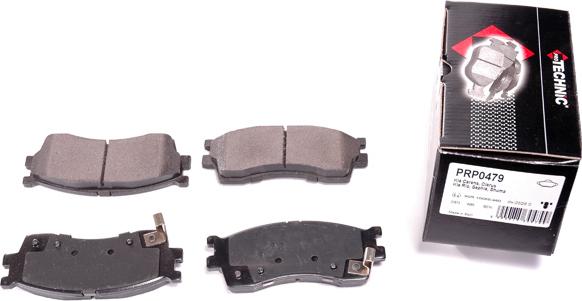 Protechnic PRP0479 - Brake Pad Set, disc brake autospares.lv