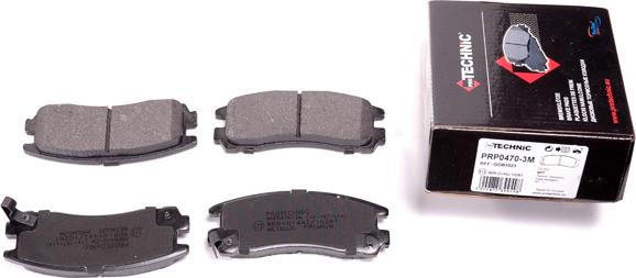 Protechnic PRP0470-3M - Brake Pad Set, disc brake autospares.lv