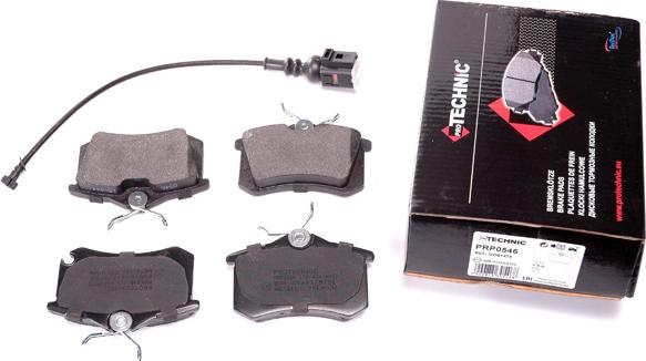 Protechnic PRP0546 - Brake Pad Set, disc brake autospares.lv