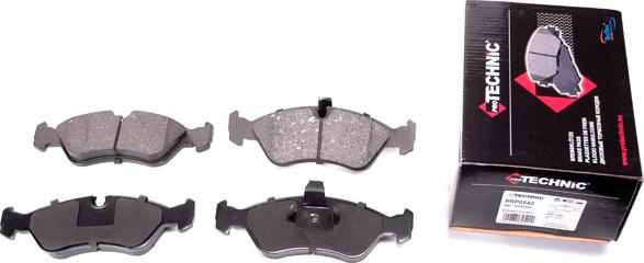 Protechnic PRP0542 - Brake Pad Set, disc brake autospares.lv