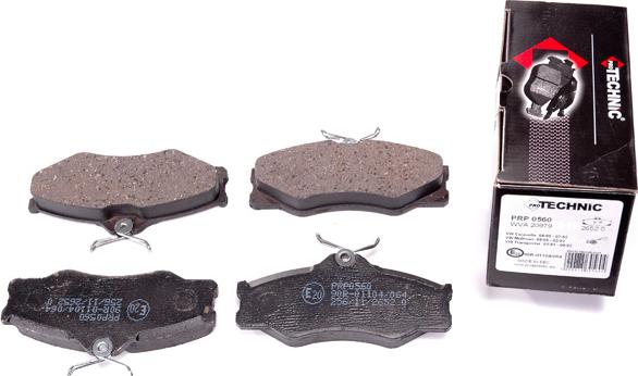 Protechnic PRP0560 - Brake Pad Set, disc brake autospares.lv