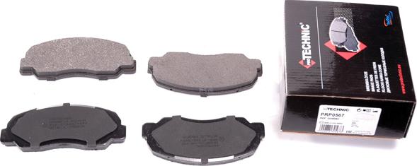 Protechnic PRP0567 - Brake Pad Set, disc brake autospares.lv