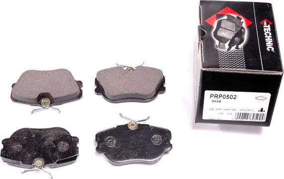 Protechnic PRP0502 - Brake Pad Set, disc brake autospares.lv