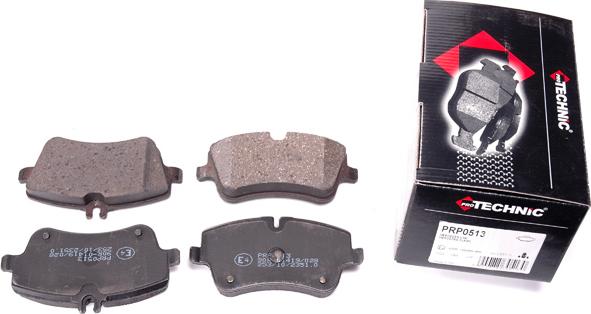 Protechnic PRP0513 - Brake Pad Set, disc brake autospares.lv