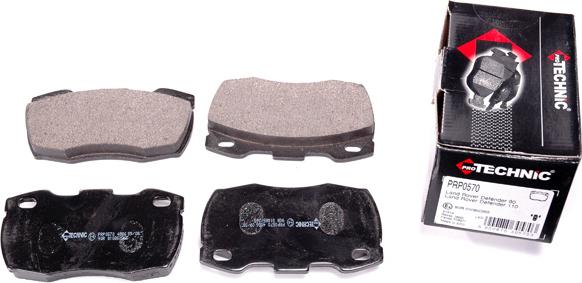 Protechnic PRP0570 - Brake Pad Set, disc brake autospares.lv