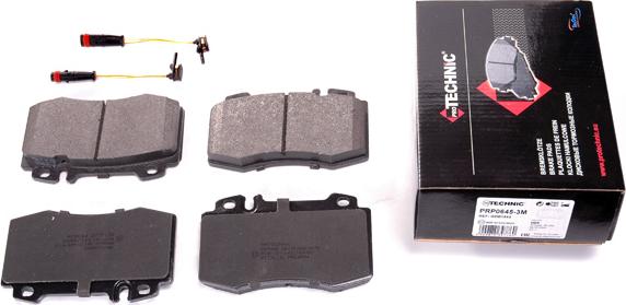 Protechnic PRP0645-3M - Brake Pad Set, disc brake autospares.lv