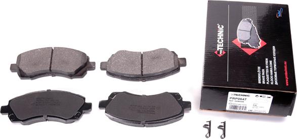 Protechnic PRP0647 - Brake Pad Set, disc brake autospares.lv