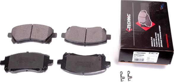 Protechnic PRP0605 - Brake Pad Set, disc brake autospares.lv