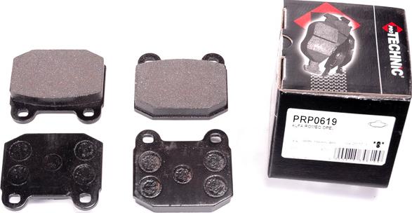 Protechnic PRP0619 - Brake Pad Set, disc brake autospares.lv