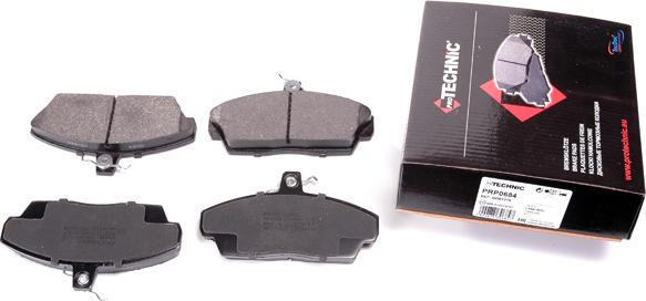 Protechnic PRP0684 - Brake Pad Set, disc brake autospares.lv