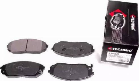 Protechnic PRP0685-3M - Brake Pad Set, disc brake autospares.lv