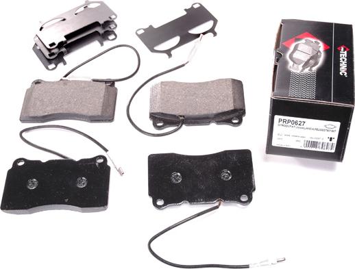 Protechnic PRP0627 - Brake Pad Set, disc brake autospares.lv