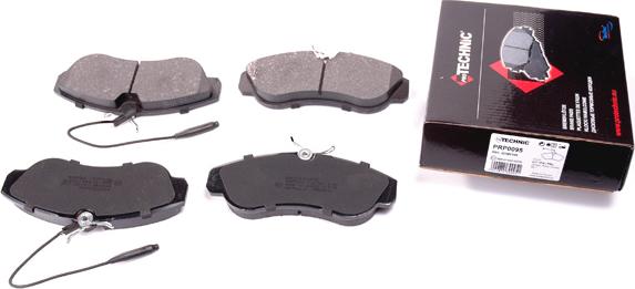 Protechnic PRP0095 - Brake Pad Set, disc brake autospares.lv