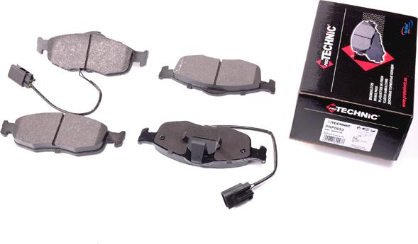 Protechnic PRP0093 - Brake Pad Set, disc brake autospares.lv