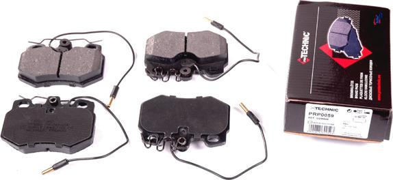 Protechnic PRP0059 - Brake Pad Set, disc brake autospares.lv