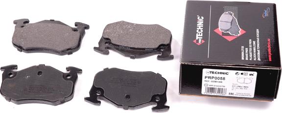 Protechnic PRP0058 - Brake Pad Set, disc brake autospares.lv