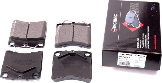 Protechnic PRP0069 - Brake Pad Set, disc brake autospares.lv