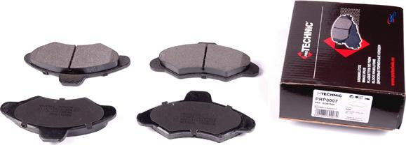 Protechnic PRP0007 - Brake Pad Set, disc brake autospares.lv