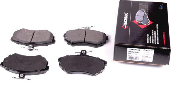 Protechnic PRP0016 - Brake Pad Set, disc brake autospares.lv