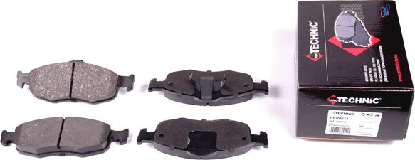 Protechnic PRP0011 - Brake Pad Set, disc brake autospares.lv