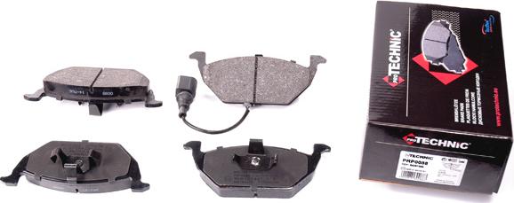 Protechnic PRP0088 - Brake Pad Set, disc brake autospares.lv