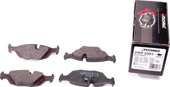 Protechnic PRP0083 - Brake Pad Set, disc brake autospares.lv