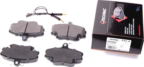 Protechnic PRP0087 - Brake Pad Set, disc brake autospares.lv