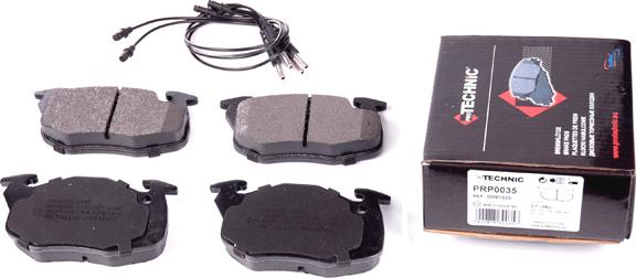 Protechnic PRP0035 - Brake Pad Set, disc brake autospares.lv