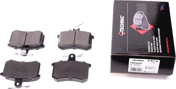 Protechnic PRP0020 - Brake Pad Set, disc brake autospares.lv