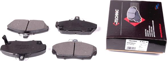 Protechnic PRP0023 - Brake Pad Set, disc brake autospares.lv