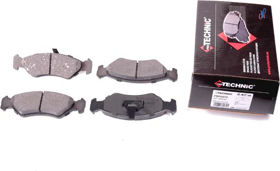 Protechnic PRP0079 - Brake Pad Set, disc brake autospares.lv