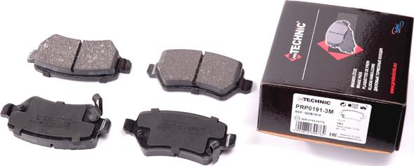 Protechnic PRP0191-3M - Brake Pad Set, disc brake autospares.lv